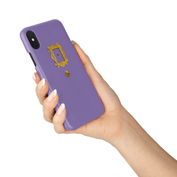 Friends TV Show Purple Door Peephole Phone Case - Picture 4 of 7